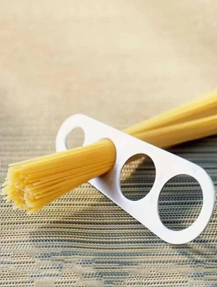 Spaghetti Portionierer Edelstahl – Nudelmaß für 1–4 Personen – Pastamesser