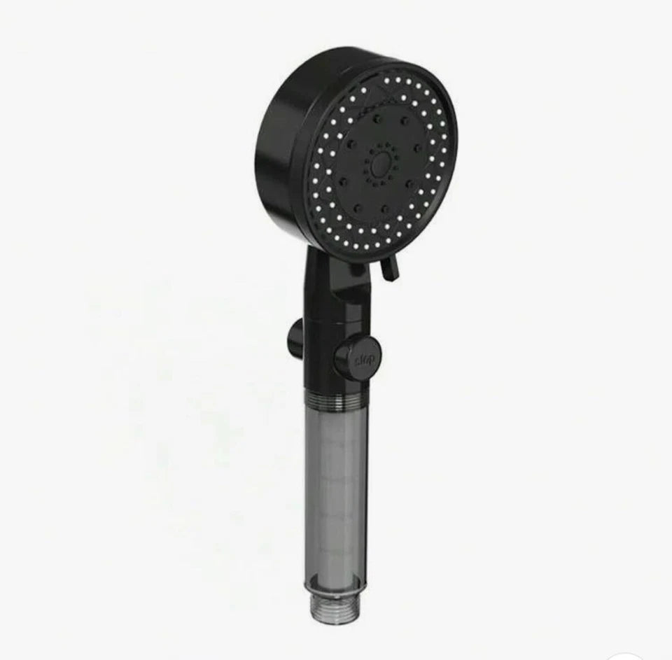 Multifunktion Duschkopf mit Filter 10 Strahlarten Massagefunktion Wasserstopp