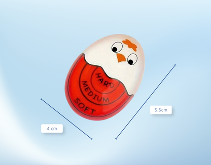 Eieruhr Eggtimer Perfect zum Mitkochen mit Farbwechsel Eierform Eier Egg