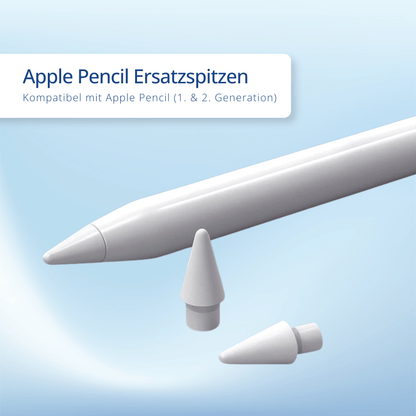 3x Apple Pencil Ersatzspitzen Stylus Nibs für Apple Pen Gen 1-2. /Pro/ USB C