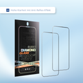2× Display Panzerfolie Schutzglas für iPhone 12–17 Pro Max – Blickschutz