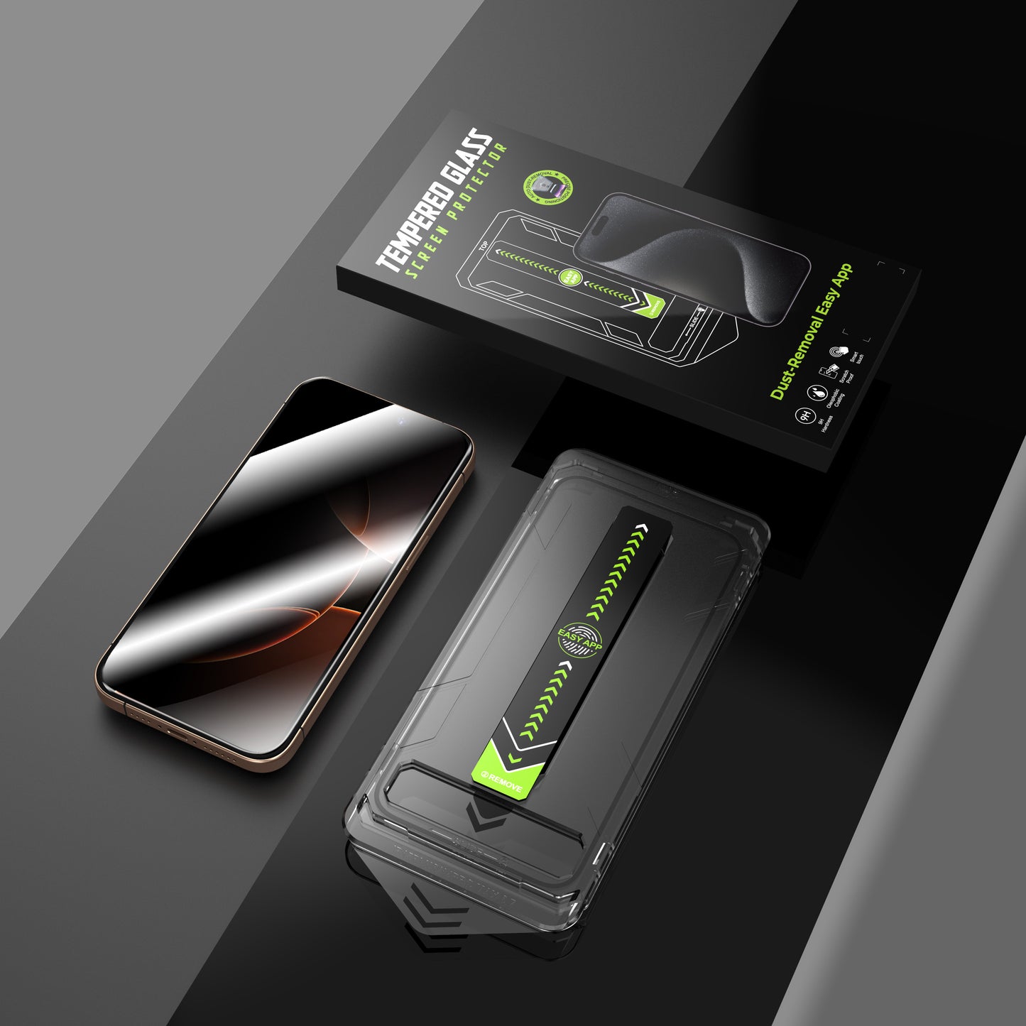 Display Panzerfolie Schutzglas für iPhone 12 13 14 15 16 17 Pro Max Blickschutz