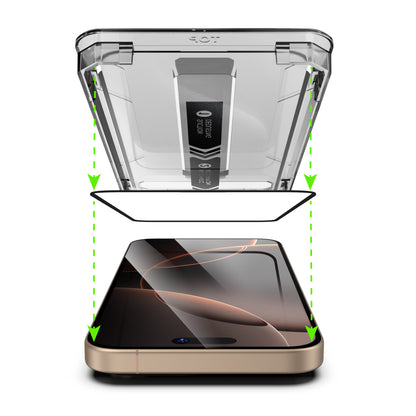 Display Panzerfolie Schutzglas für iPhone 12 13 14 15 16 17 Pro Max Blickschutz