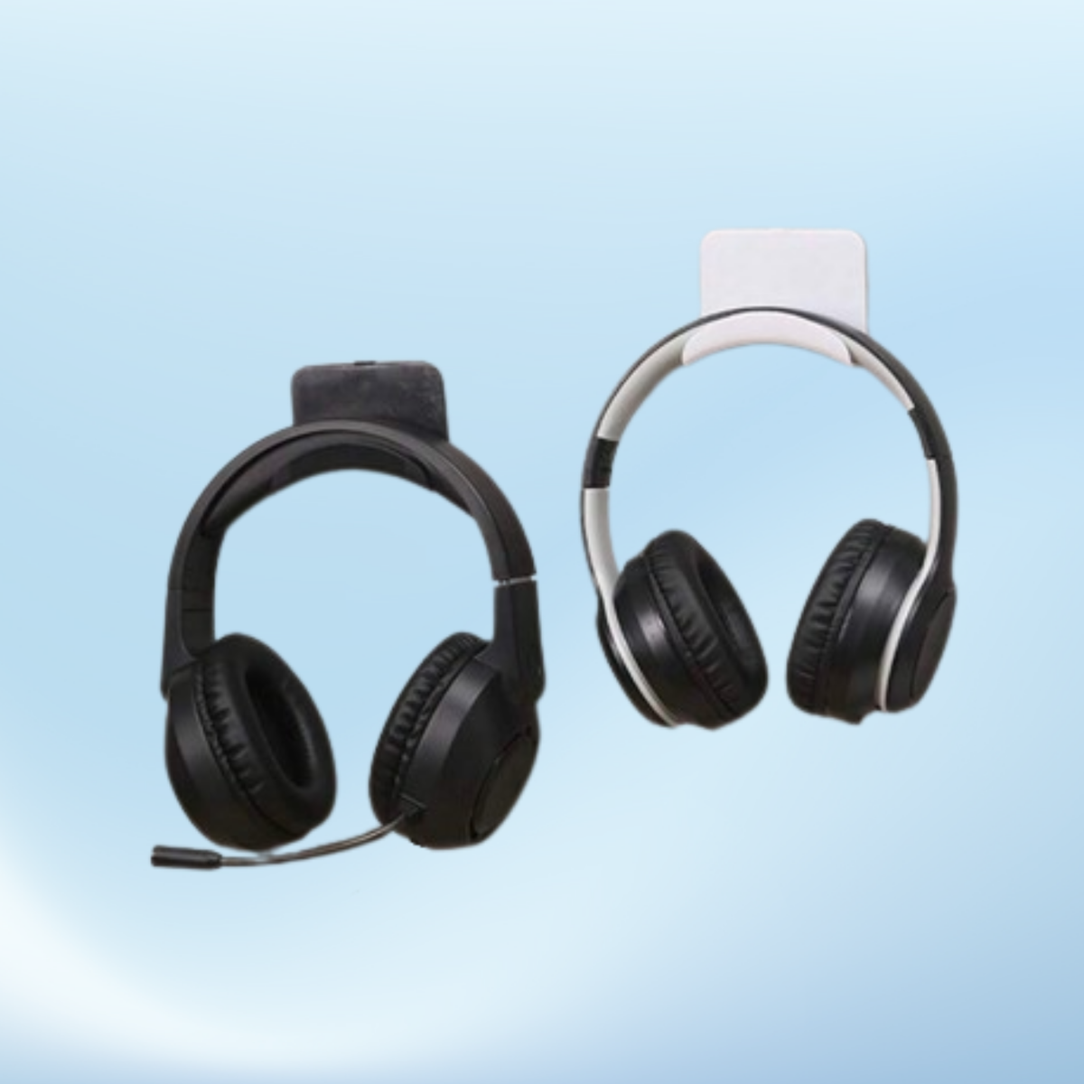 Headset Halter Wandhalterung selbstklebend – Kopfhörerhalter für Tisch & Wand