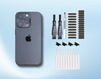 Reinigungsset iPhone/USB-C mit Staubschutz, Filter, Bürste & Pinzette (41tlg.)