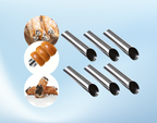 5x Cannoli Röhrchen Edelstahl – Backformen für Schaumrollen, Cremehörnchen & Gebäck