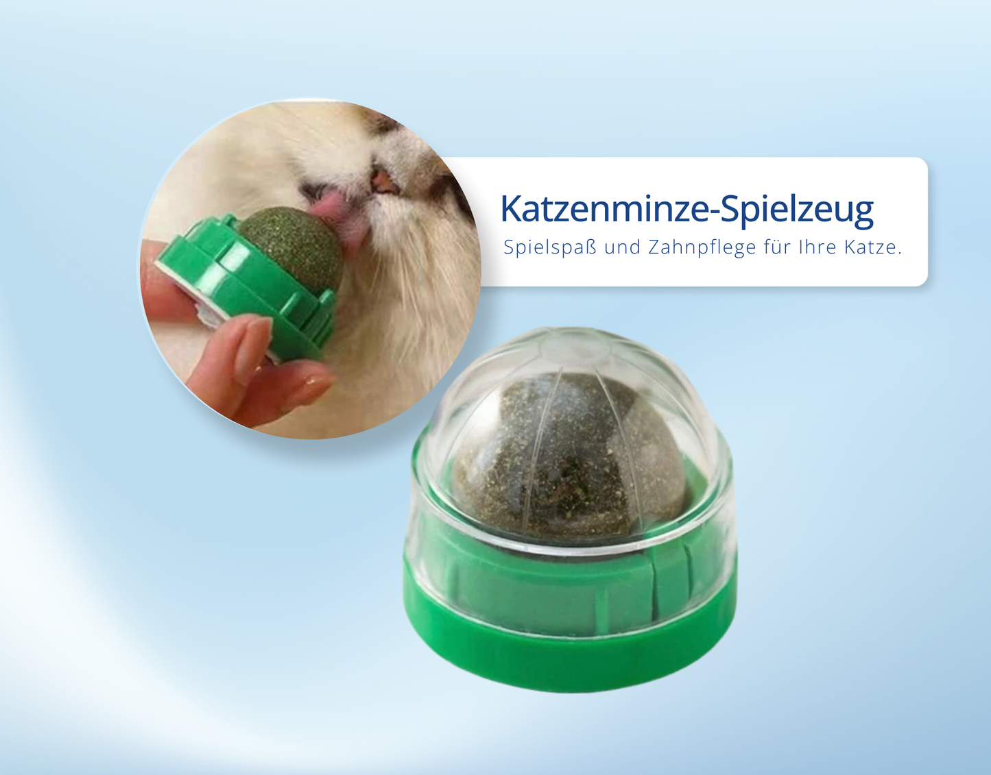 Katzen Leck Kugel Ball Katzenminze Leckenball Spielzeug Katze Gesundheit