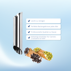5x Cannoli Röhrchen Edelstahl – Backformen für Schaumrollen, Cremehörnchen & Gebäck