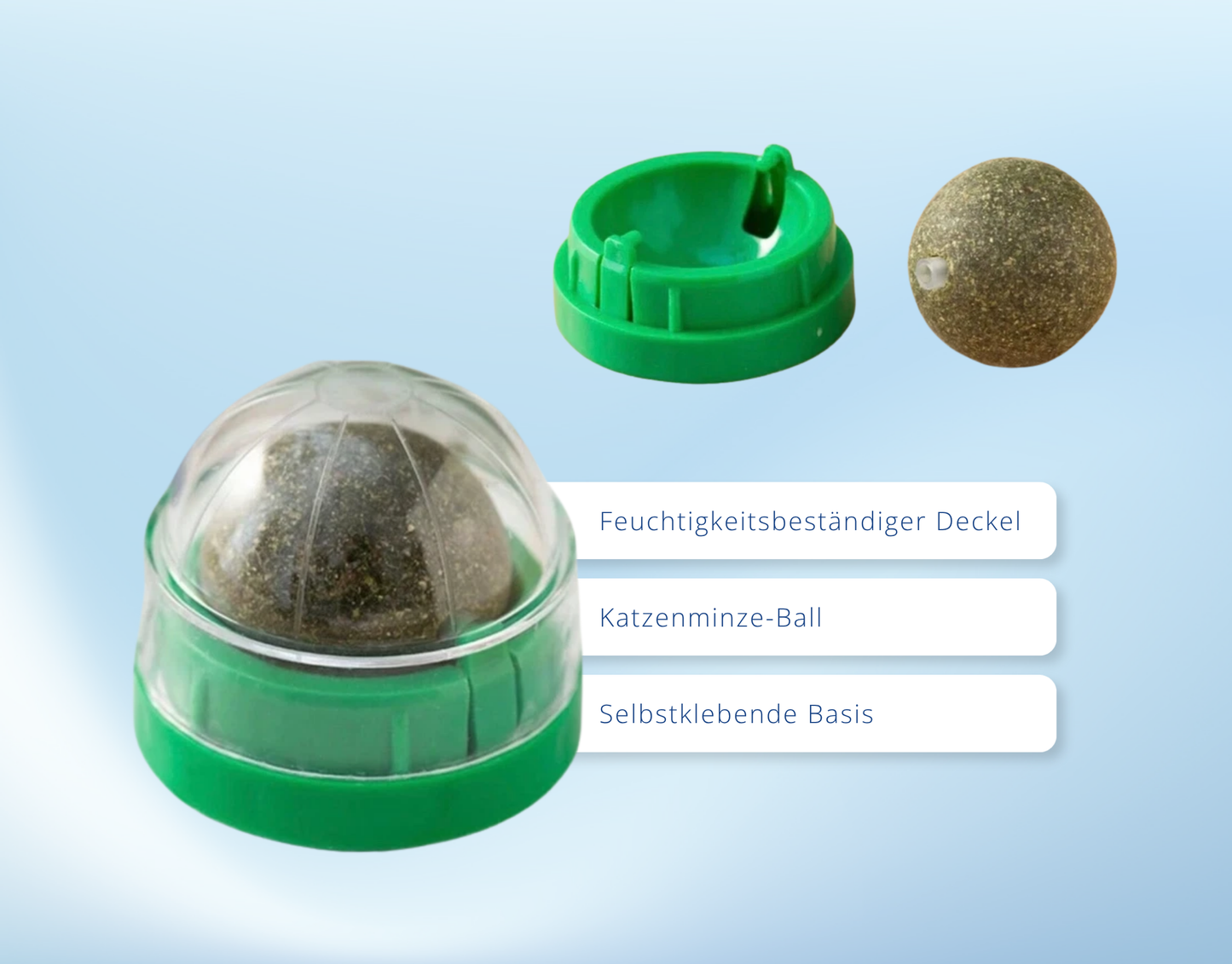 Katzen Leck Kugel Ball Katzenminze Leckenball Spielzeug Katze Gesundheit