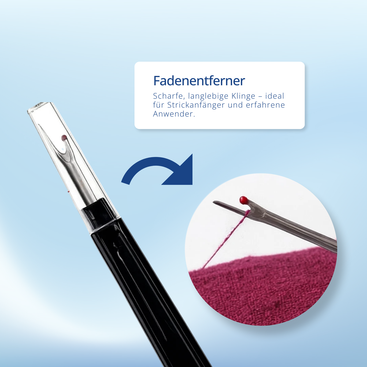 Nahttrenner-Set – Fadenschere, Auftrenner & Cutter | Nähzubehör Schneider Nähen