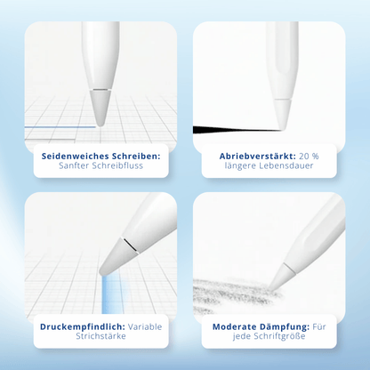 3x Apple Pencil Ersatzspitzen Stylus Nibs für Apple Pen Gen 1-2. /Pro/ USB C