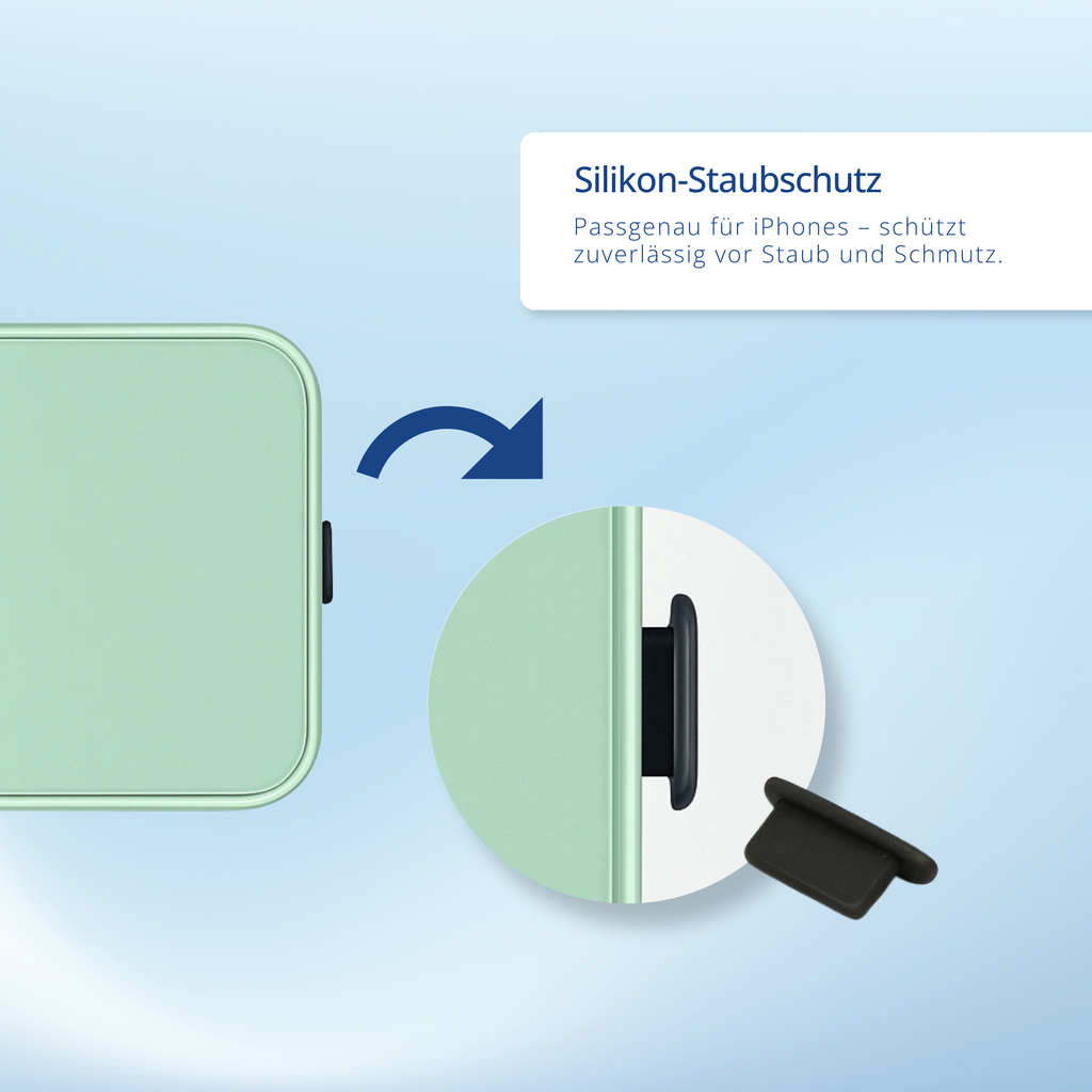Reinigungsset iPhone/USB-C mit Staubschutz, Filter, Bürste & Pinzette (41tlg.)