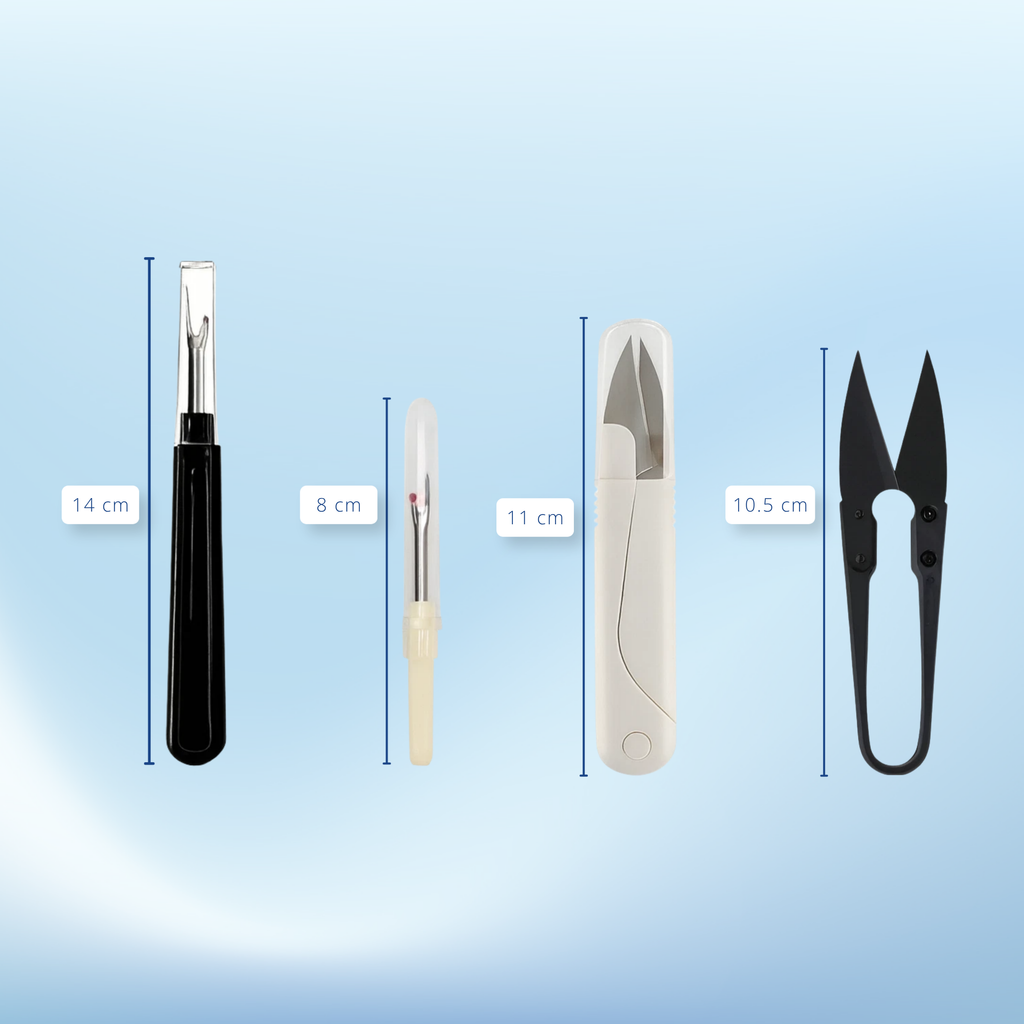 Nahttrenner-Set – Fadenschere, Auftrenner & Cutter | Nähzubehör Schneider Nähen