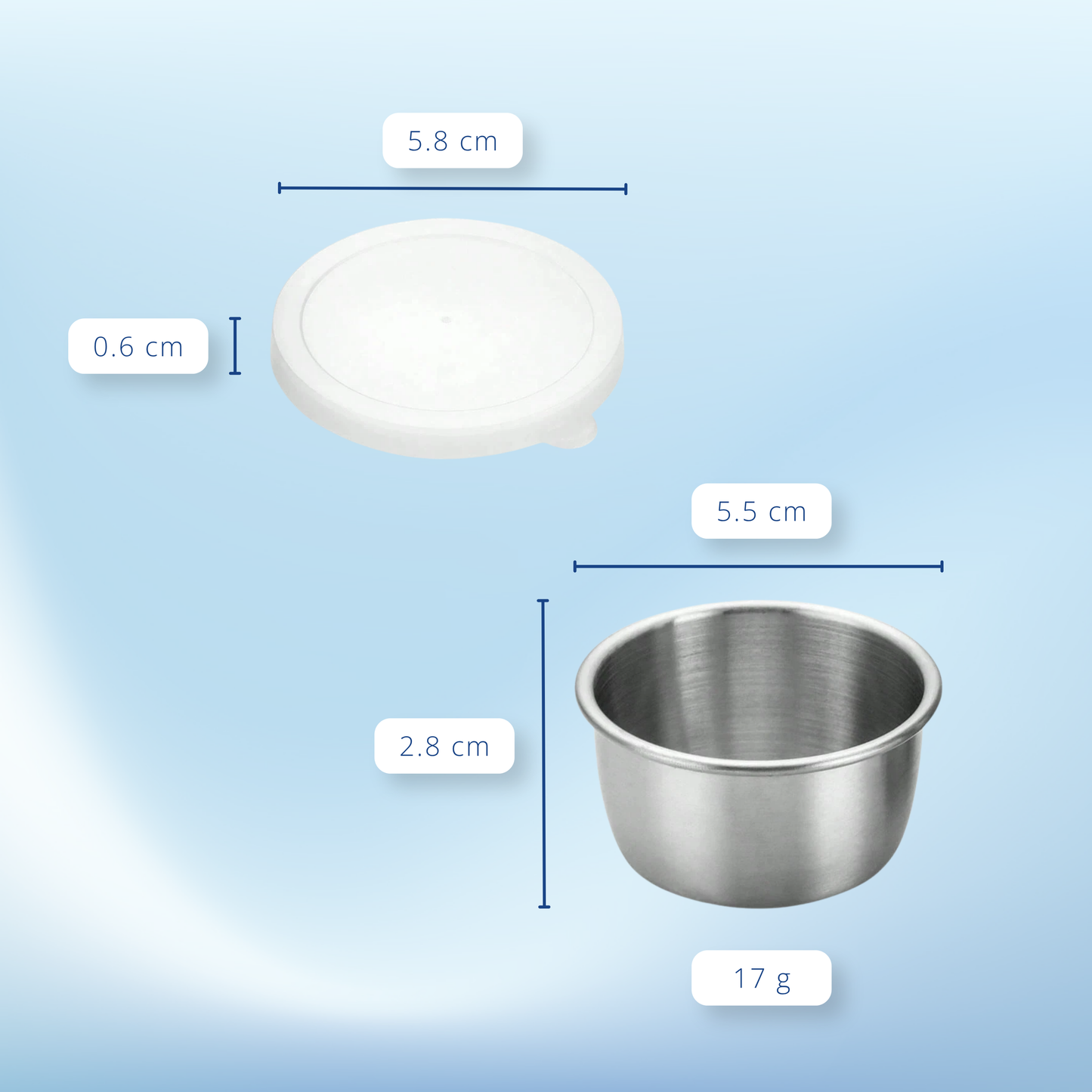Susenbehälter Kochen Mischen Von Schalen Mit Deckel Edelstahl -Gewürzbecher
