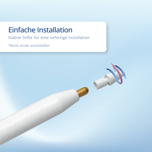 3x Apple Pencil Ersatzspitzen Stylus Nibs für Apple Pen Gen 1-2. /Pro/ USB C