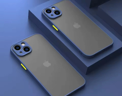 iPhone Handyhülle Transparent für 16 15 14 13 12 Pro Max Plus Schutz Case