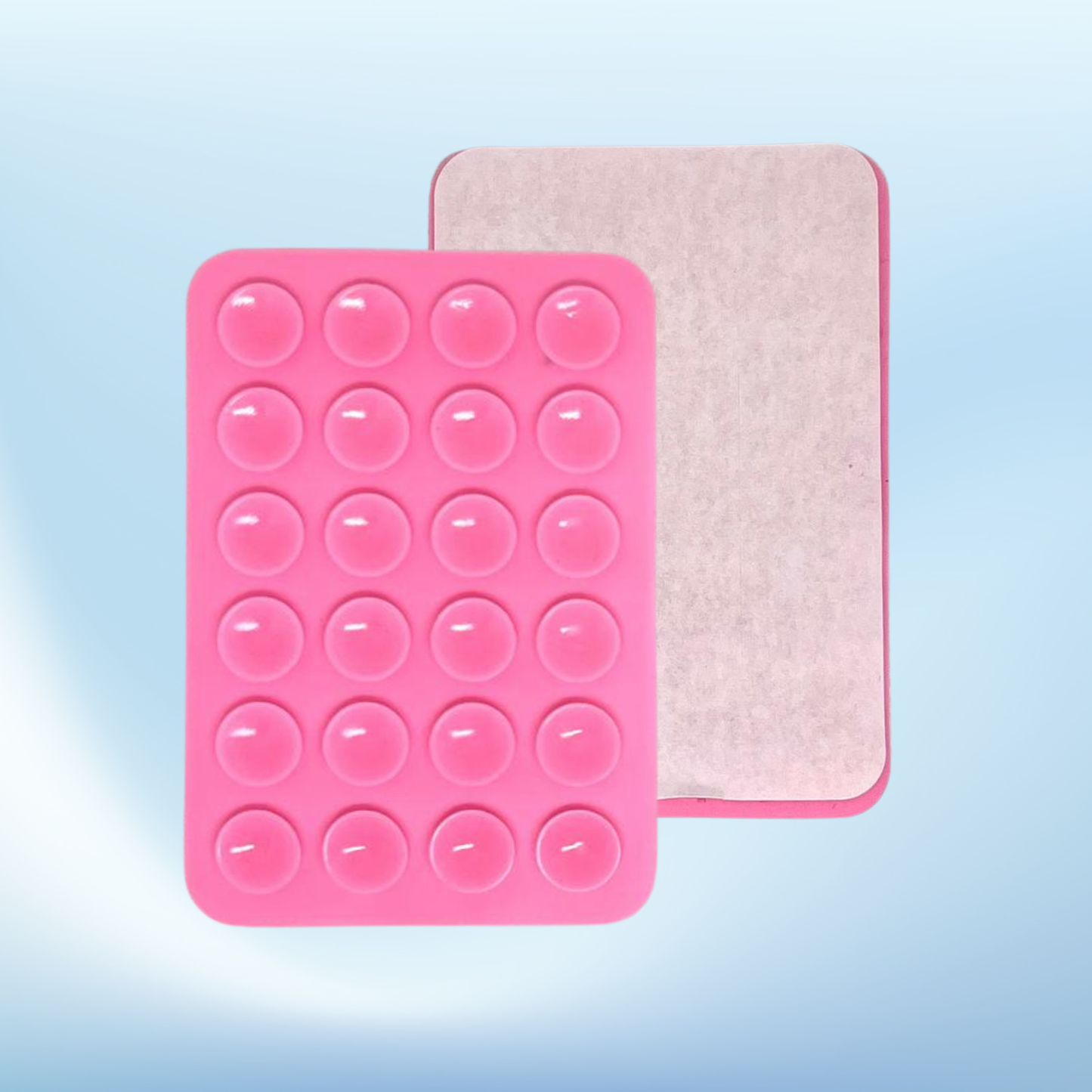 2x Silikon Saugnapf Handyhalterung - Handy Halter selbstklebend - 5,5 x 8cm