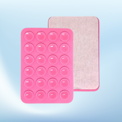 2x Silikon Saugnapf Handyhalterung - Handy Halter selbstklebend - 5,5 x 8cm