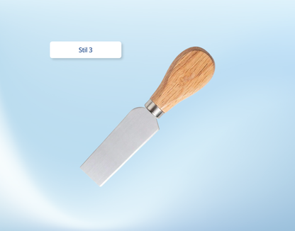 Buttermesser mit Holzgriff – Aufstrichmesser für Butter, Marmelade & Käsecreme