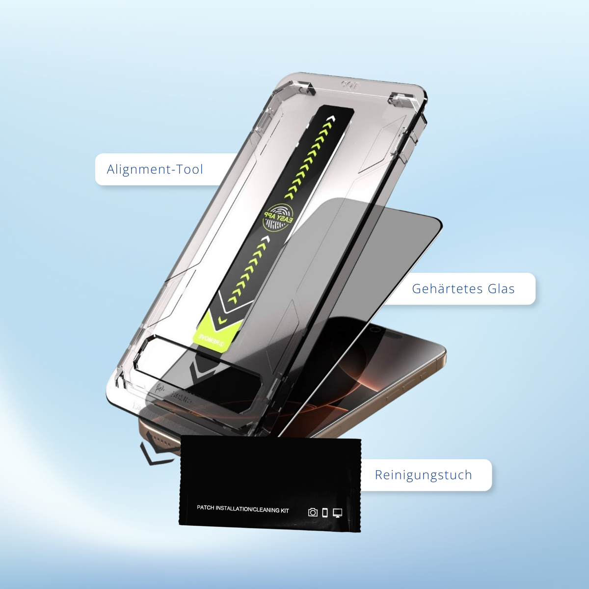 Display Panzerfolie Schutzglas für Samsung S25 S24 Ultra Plus Panzerfolie Blickschutz