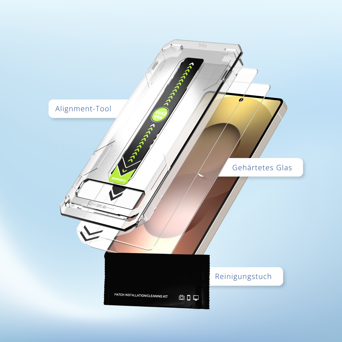Display Panzerfolie Schutzglas für Samsung S25 S24 Ultra Plus Panzerfolie Blickschutz