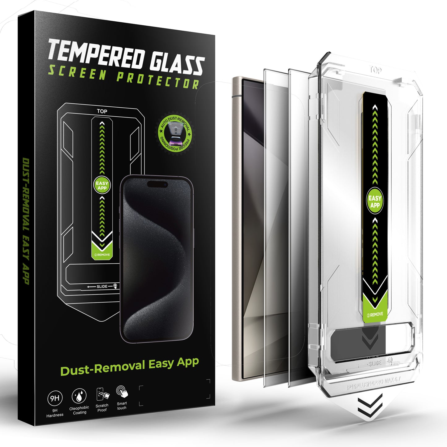 Display Panzerfolie Schutzglas für Samsung S25 S24 Ultra Plus Panzerfolie