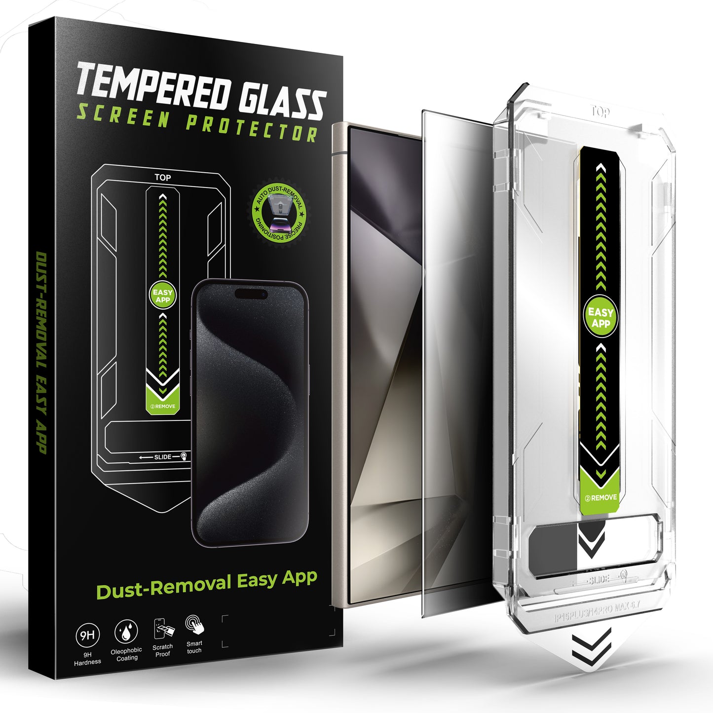 Display Panzerfolie Schutzglas für Samsung S25 S24 Ultra Plus Panzerfolie