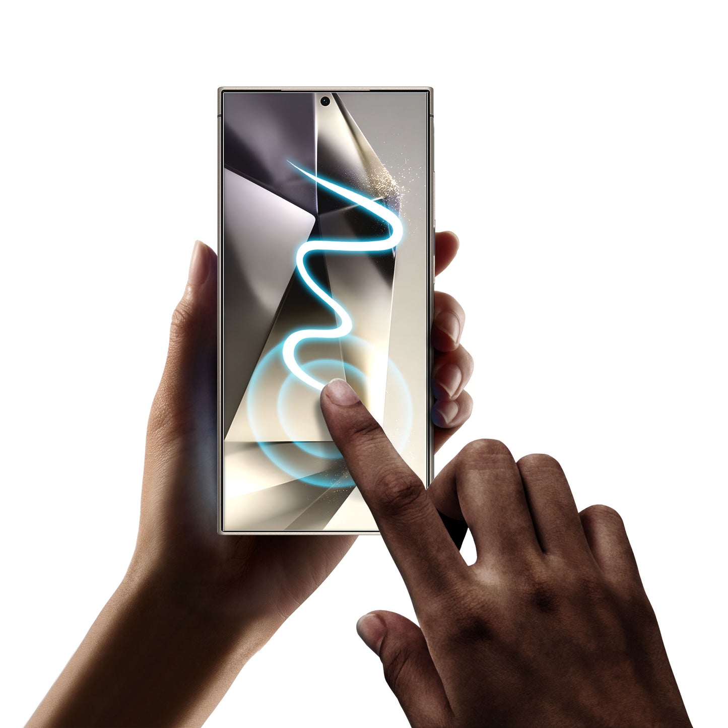 Display Panzerfolie Schutzglas für Samsung S25 S24 Ultra Plus Panzerfolie