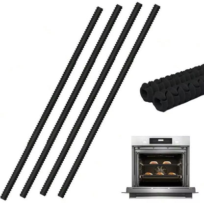 2X Silikon Küche Ofen Gestell Schutz Hitzebeständige Regal-Kante Liner Schild