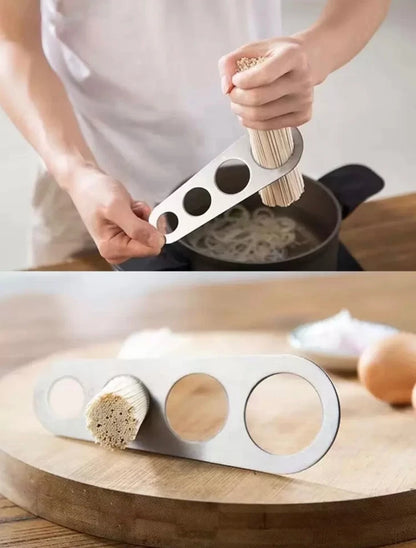 Spaghetti Portionierer Edelstahl – Nudelmaß für 1–4 Personen – Pastamesser