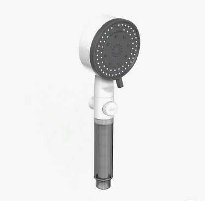 Multifunktion Duschkopf mit Filter 10 Strahlarten Massagefunktion Wasserstopp